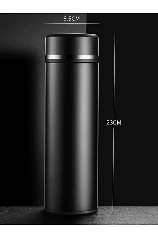 Dijital Isı Göstergeli Çelik Termos